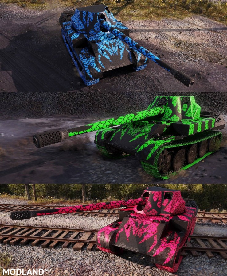 Rheinmetall Skorpion G pack "blue, green, hot pink" 1.404 [1.4.0.1]